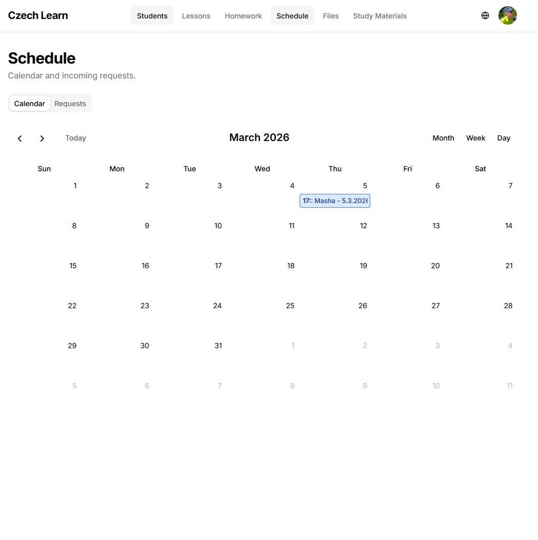 Czech learning website 5